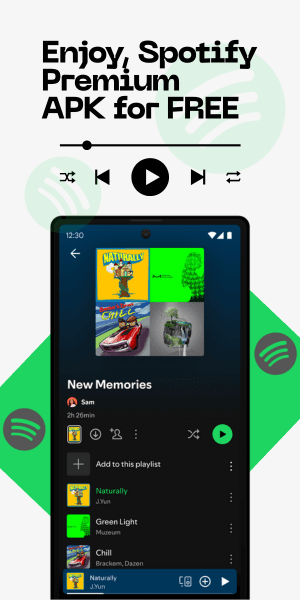 A mobile screenshot of a Spotify playlist.